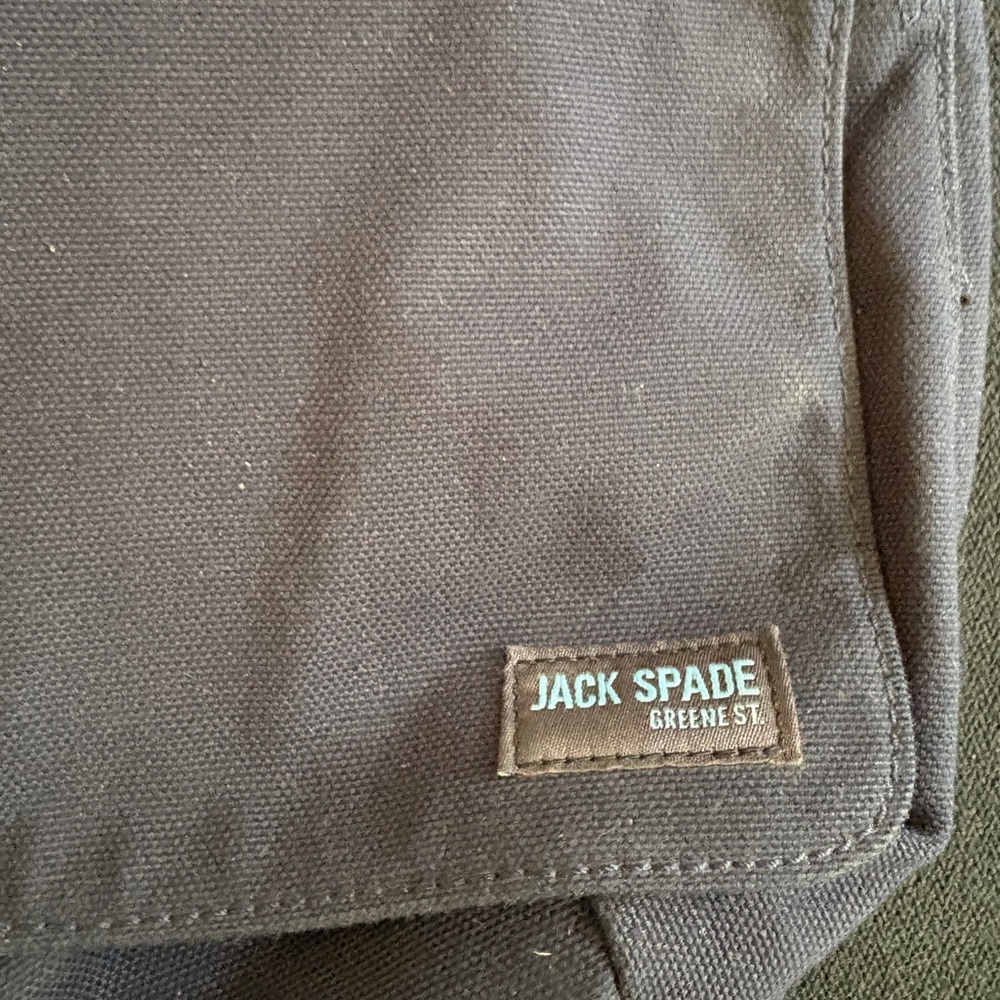 Jack Spade Greene St Canvas Messenger Bag - Picture 15 of 16